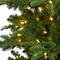 8ft. Pre-Lit South Carolina Fir Artificial Christmas Tree, Clear LED Lights
